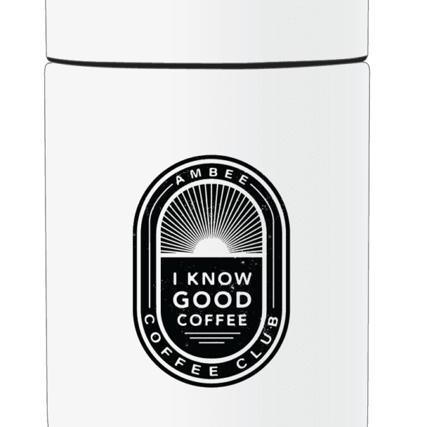 Collaboration with Miir and Ambee Coffee Co. on a 12oc coffee cannister for Ambee's organic coffee club subscribers